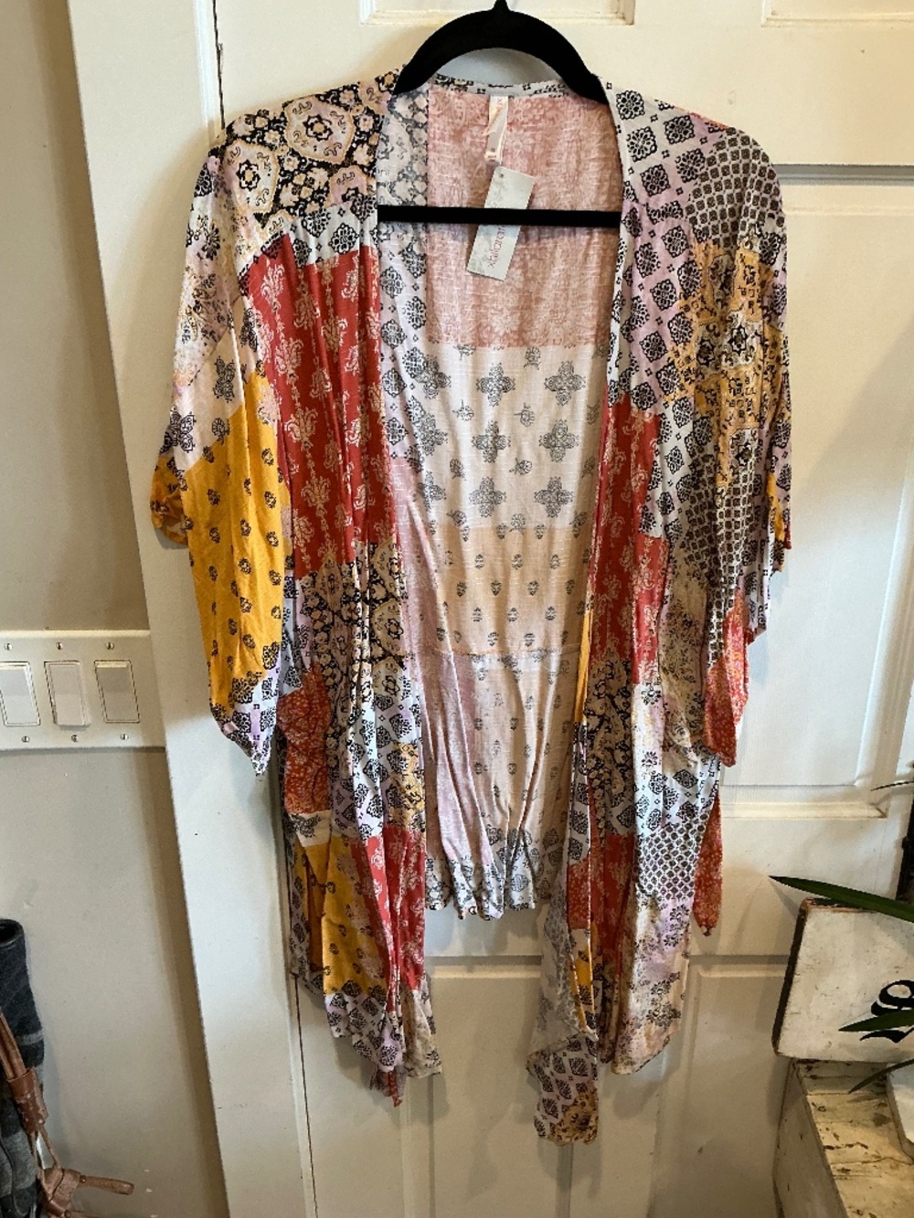 Xhaliration kimono in Fall boho colors!  Brand new with tags!  Plus size 4x